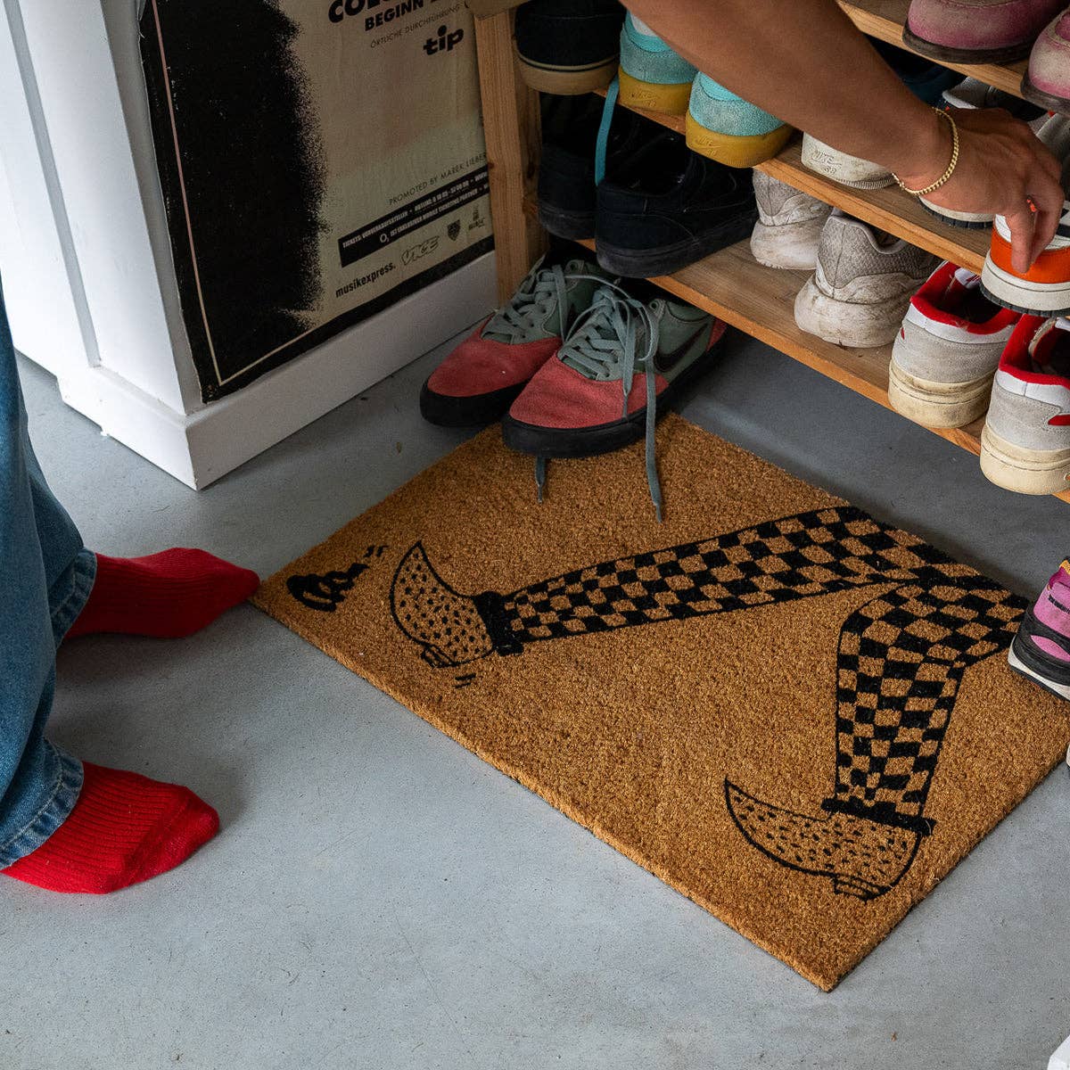 helen b Fußmatte oh shit