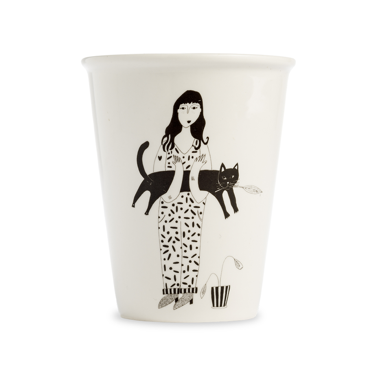 helen b Becher black cat