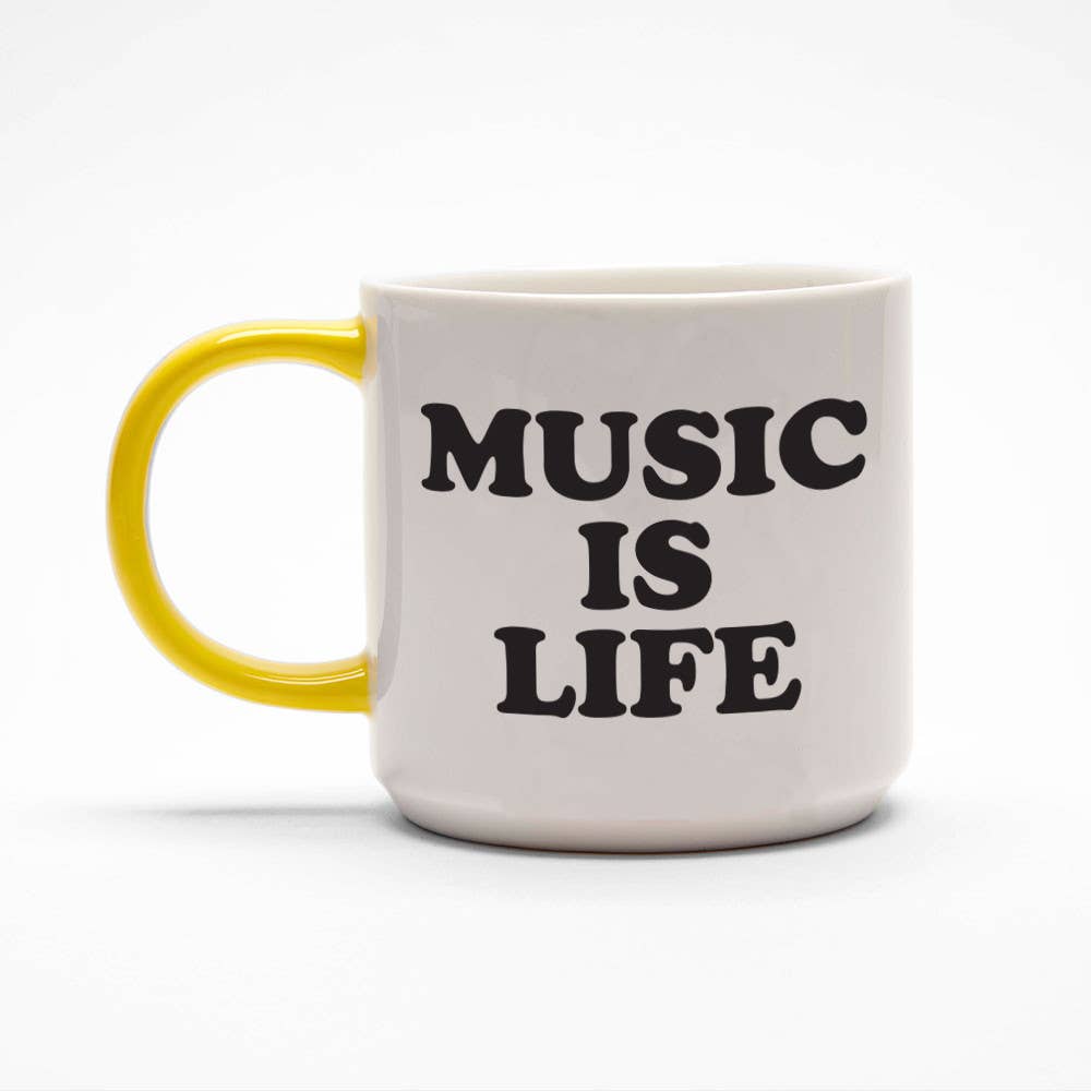 Magpie Peanuts Music is Life Tasse