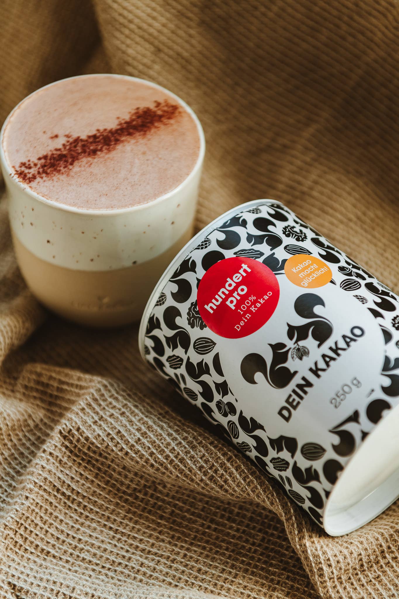Hundert pro Dein Kakao Bio-Kakaopulver | vegan | zuckerfrei