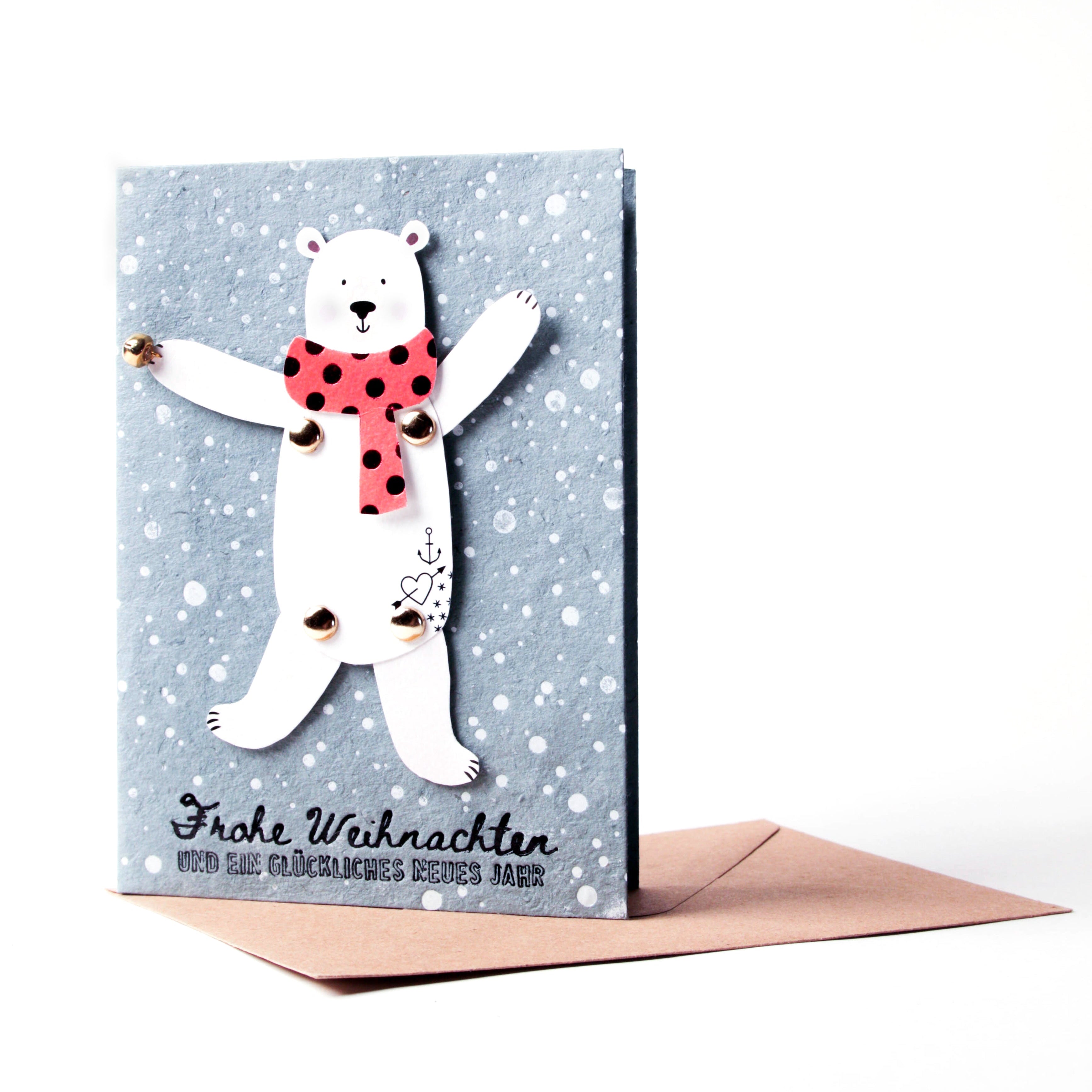 Good old friends Winterhampelkarte