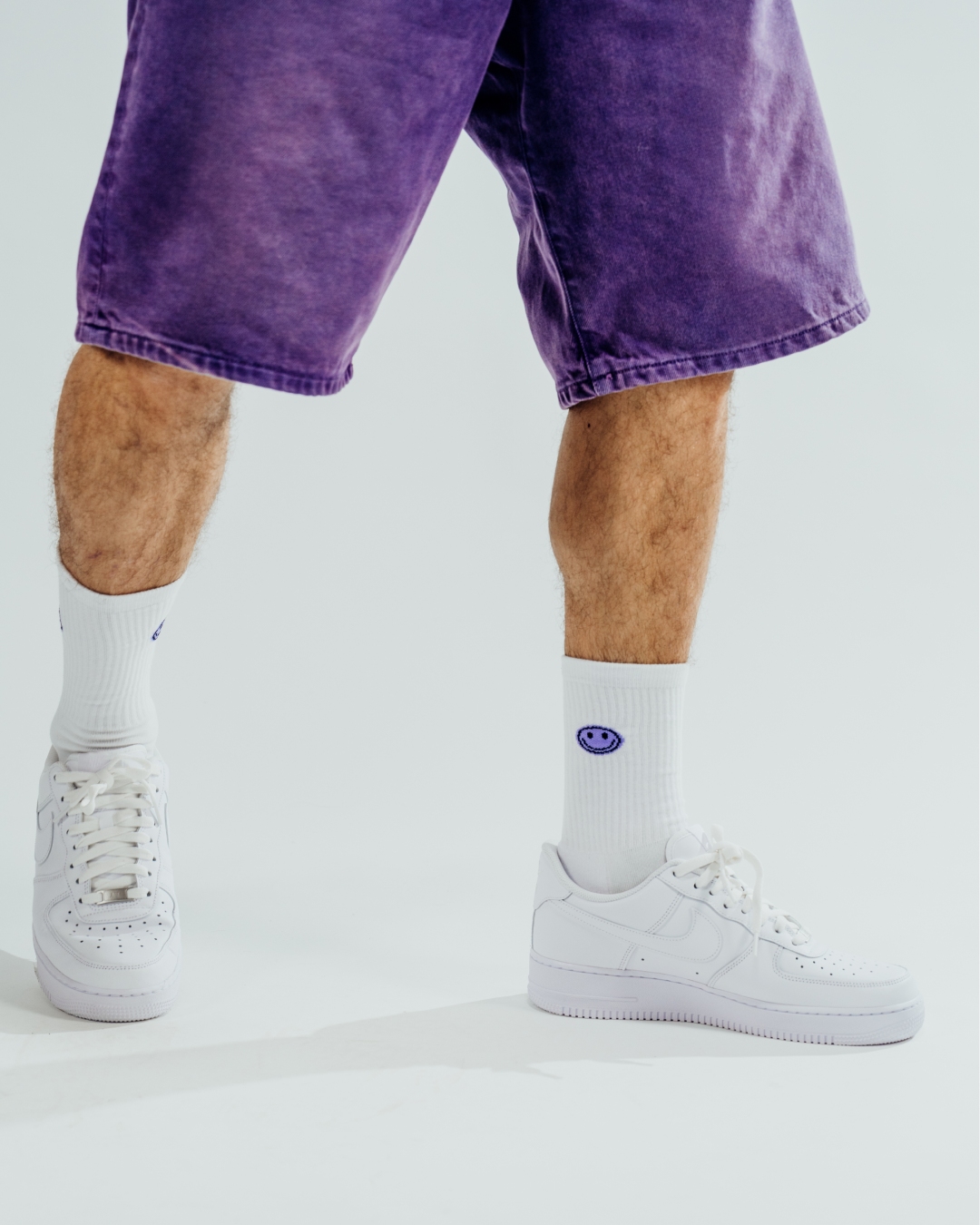 No Bad Days Club Socken SMILEY LAVENDER