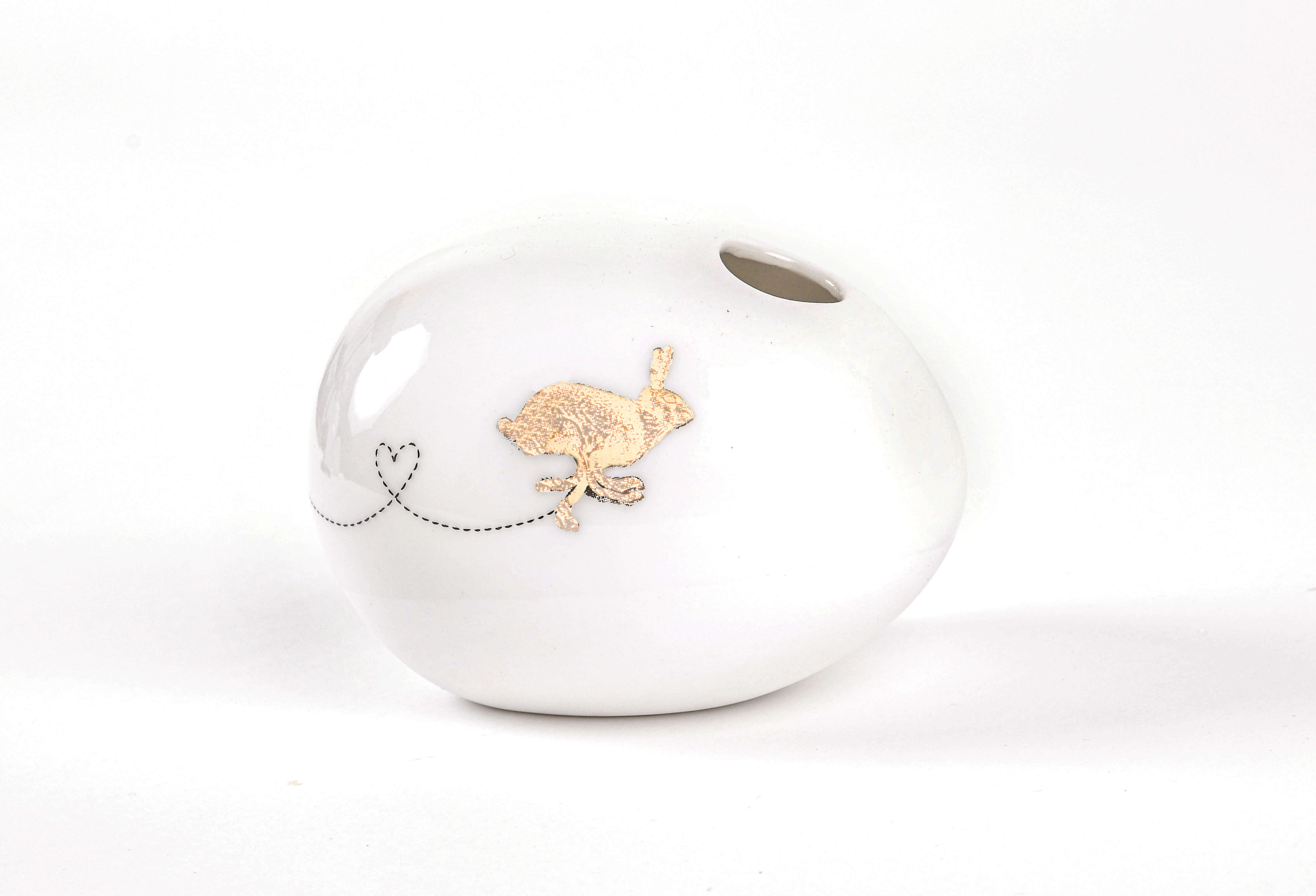 Good old friends Porzellan Eiervasen