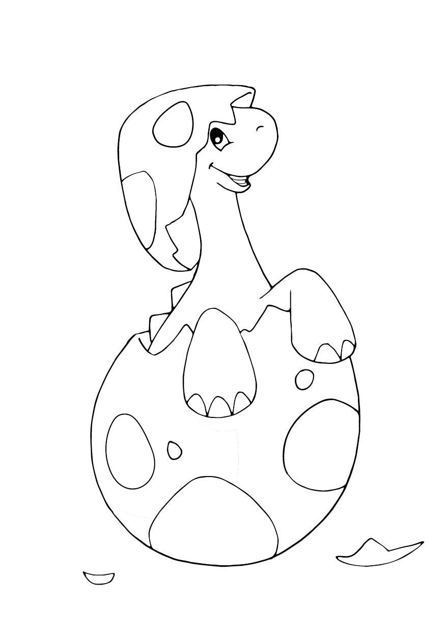 EMF Mein Dinosaurier-Ausmalblock