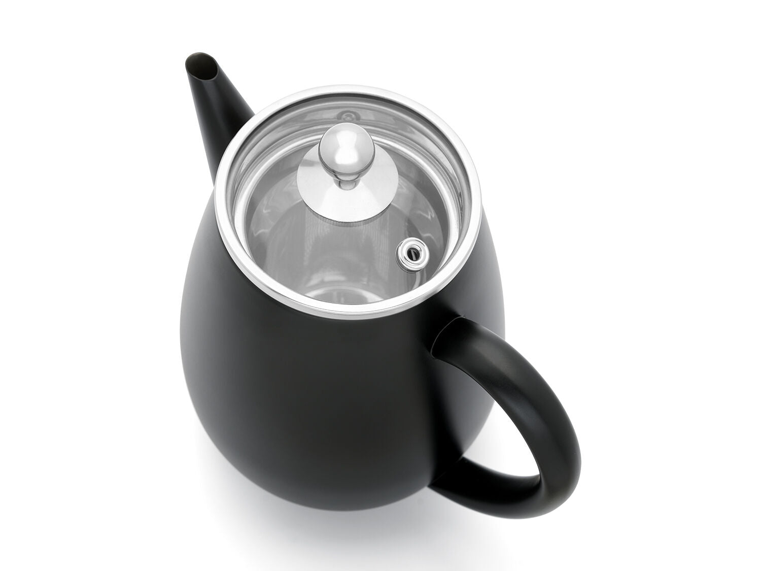 Bredemeijer Teekanne Duet Eva 0,5L schwarz matt