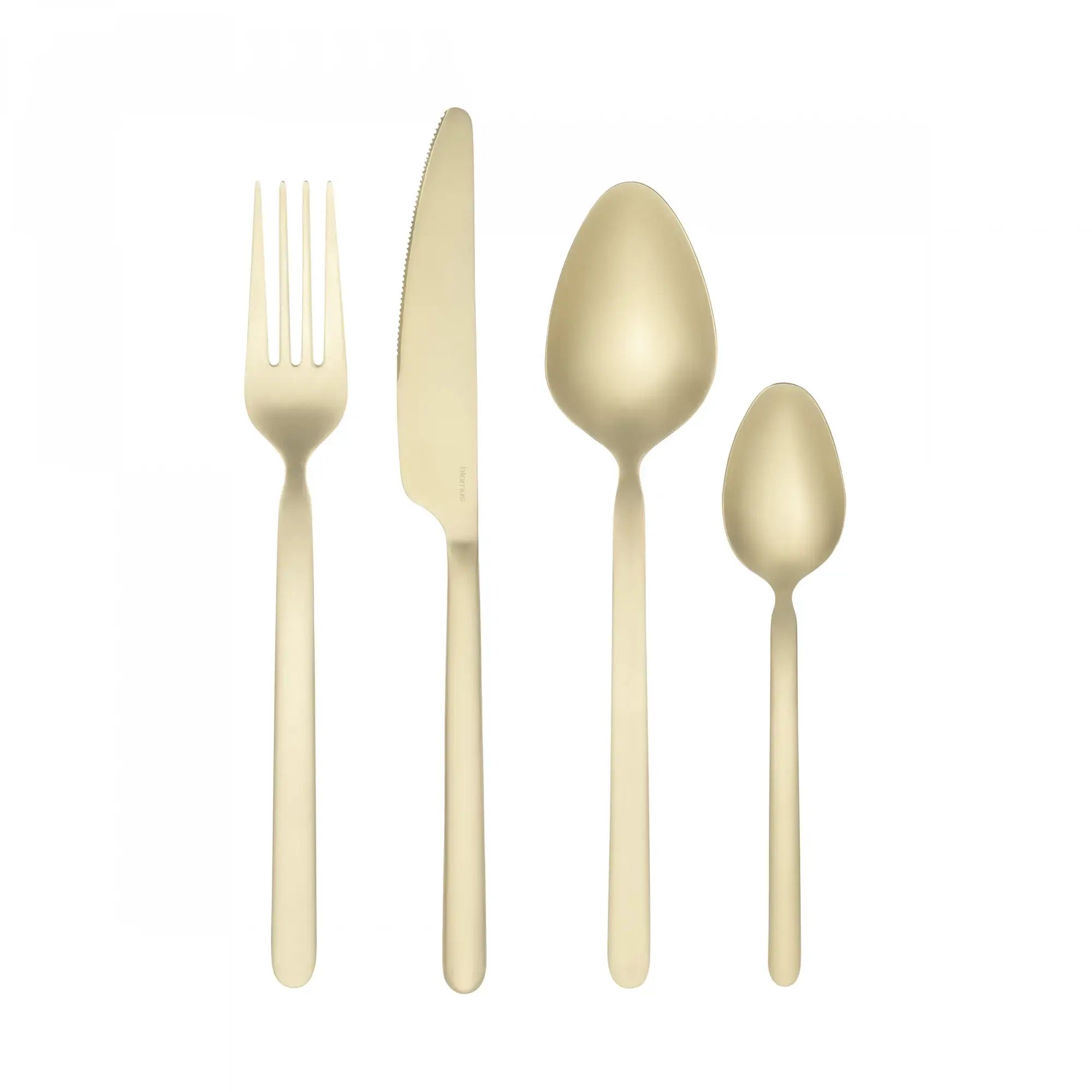blomus Besteck Set STELLA 16tlg Champagne - Teeliesel Default Title