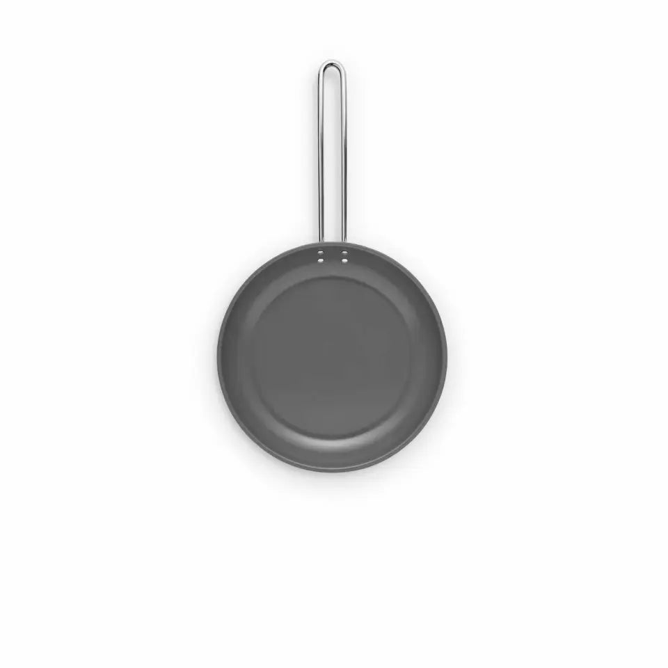 Eva Solo Stainless Steel Bratpfanne 28 cm Slip-Let® Laser Titanium