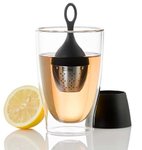 AdHoc Schwimmender Teefilter FLOATEA, schwarz - Teeliesel Default Title