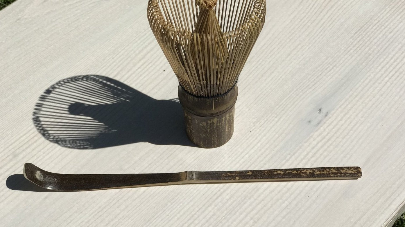 Japanese Style Matcha Bambuslöffel dunkel - Teeliesel Default Title