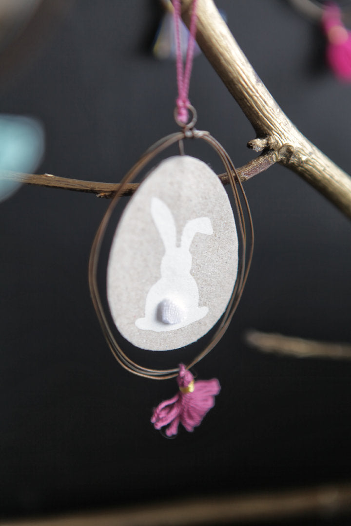 Good old friends Schmuck Ei. Hase