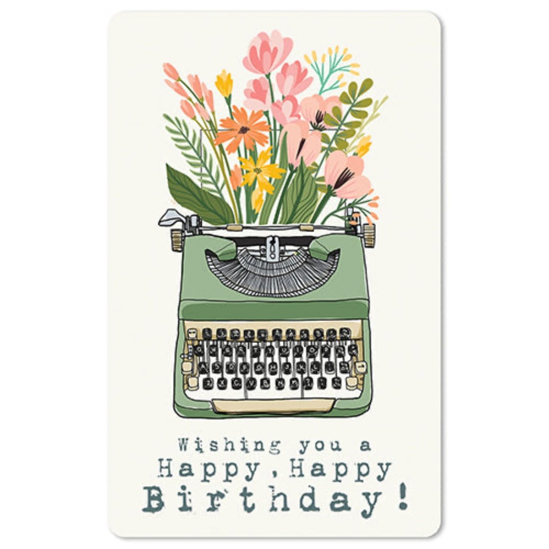 Lunacard Mini Postkarte Happy Birthday - Teeliesel  Default Title