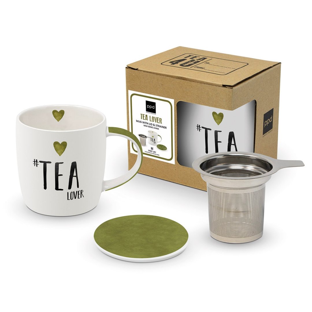 ppd Teetasse Tea Lover mit Sieb - Teeliesel  Default Title