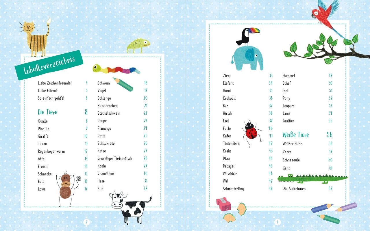 EMF Mein erster Zeichenkurs Lieblingstiere - Teeliesel Default Title