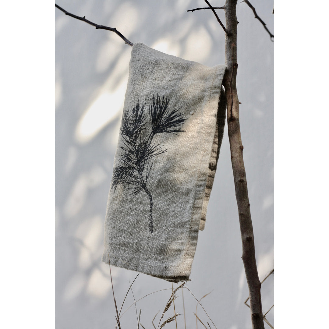 Frohstoff Leinen Serviette Zweig - Teeliesel Default Title