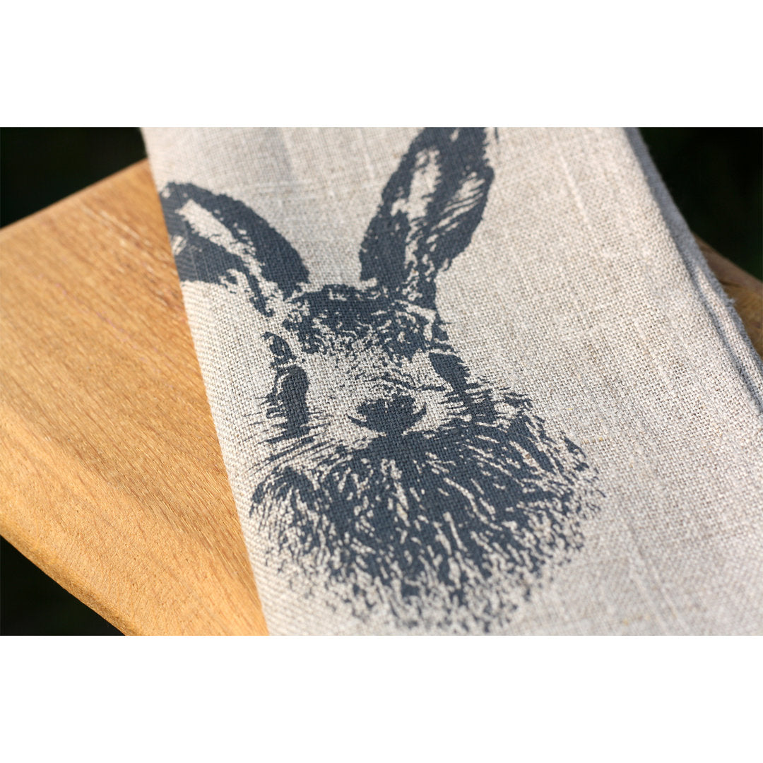 Frohstoff Leinen Serviette Feldhase - Teeliesel  Default Title