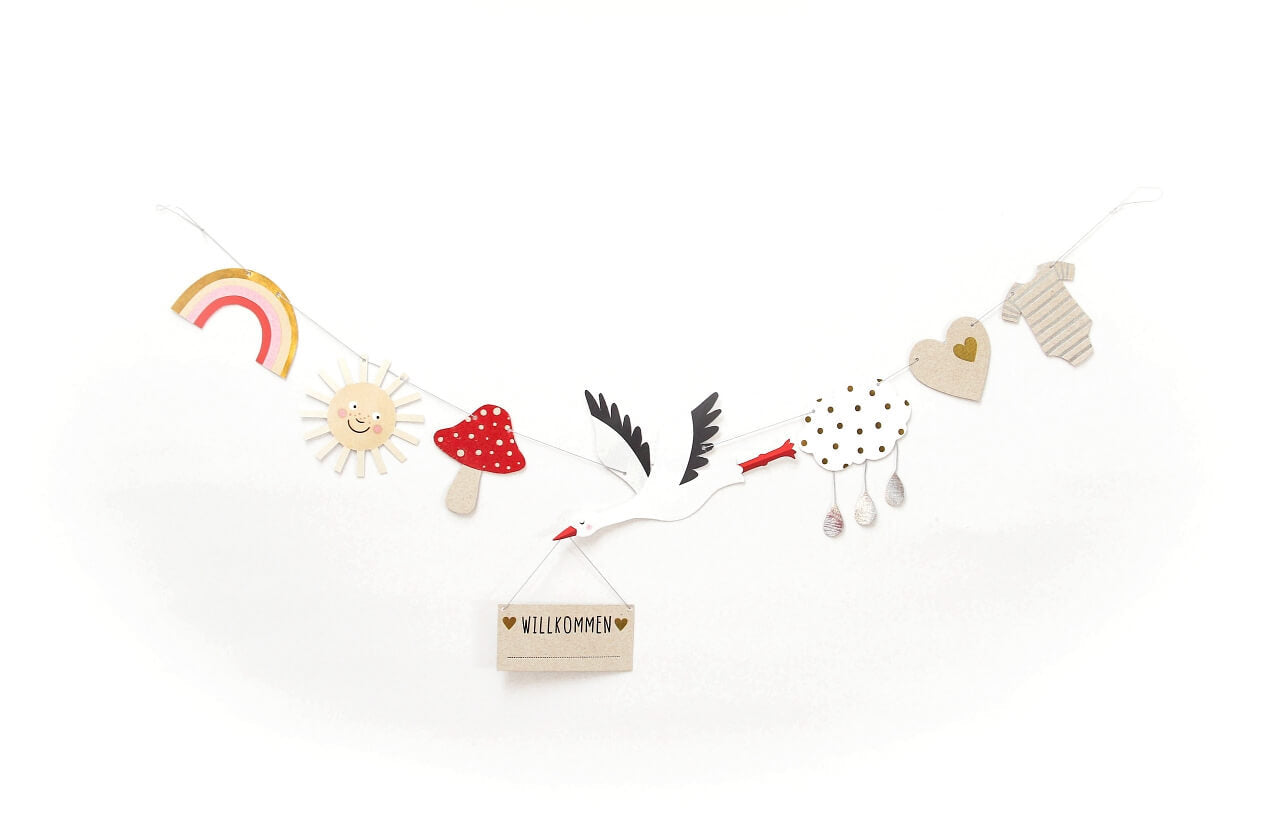 Good old friends Baby Girlande Sonne - Teeliesel Default Title