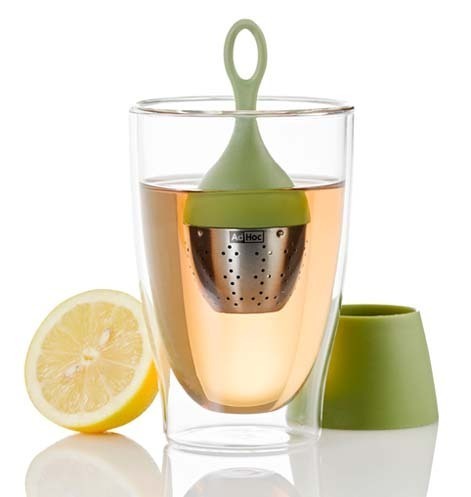 AdHoc Schwimmender Teefilter FLOATEA, grün - Teeliesel Default Title