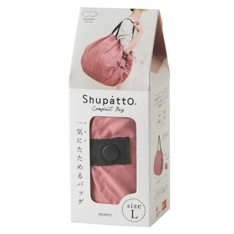 Shupatto faltbare Einkaufstasche L Peach - Teeliesel Default Title