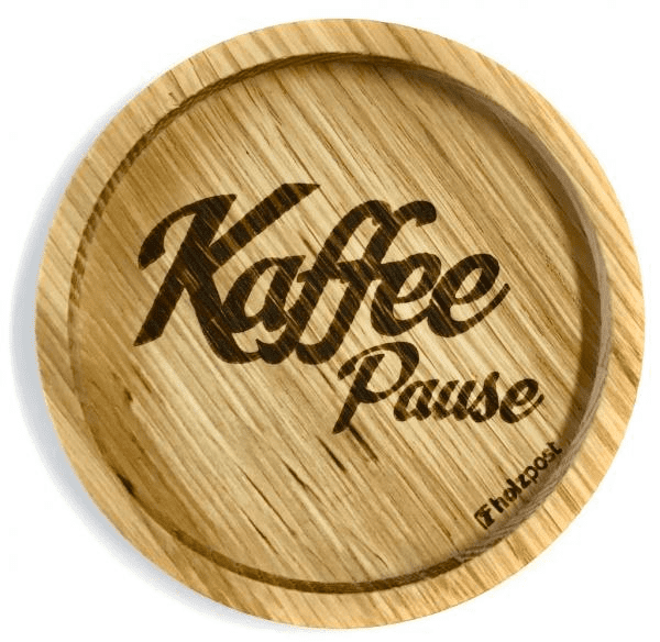Holzpost KaffeePause - Teeliesel  Default Title