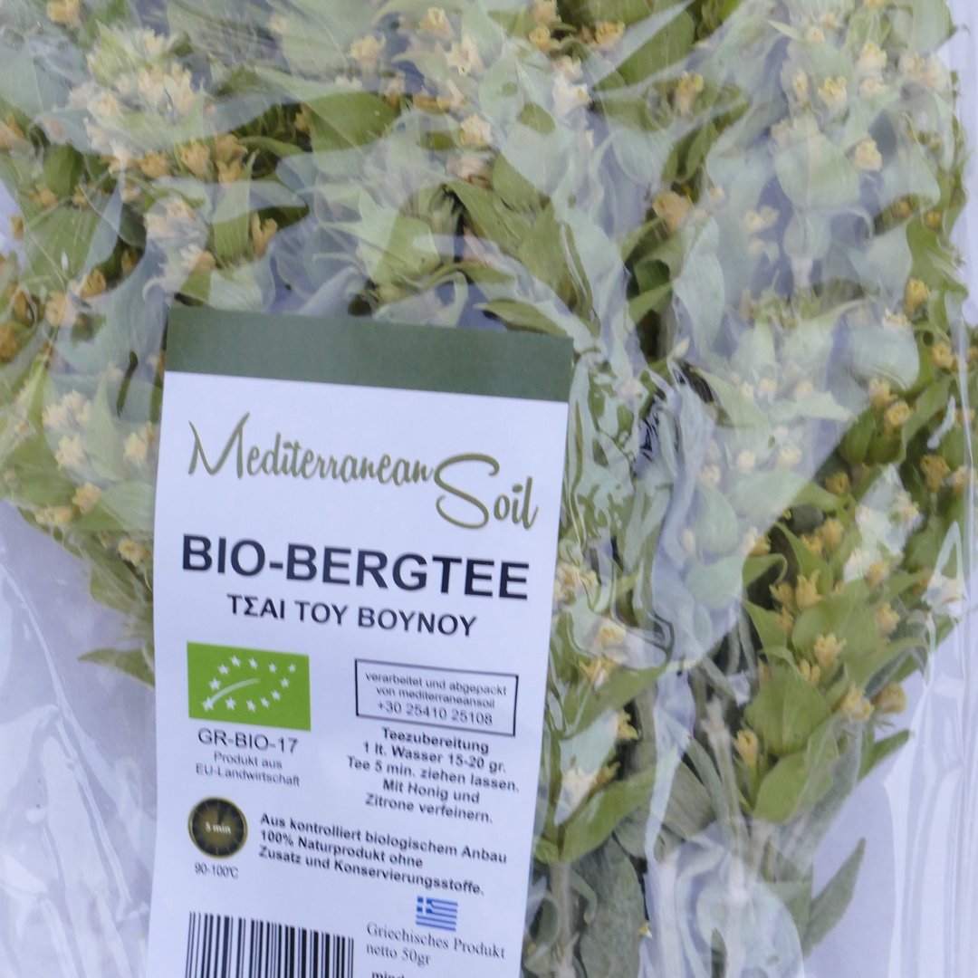 Griechischer Bergtee Bio Gebinde 40g GR-Bio-17 - Teeliesel Default Title