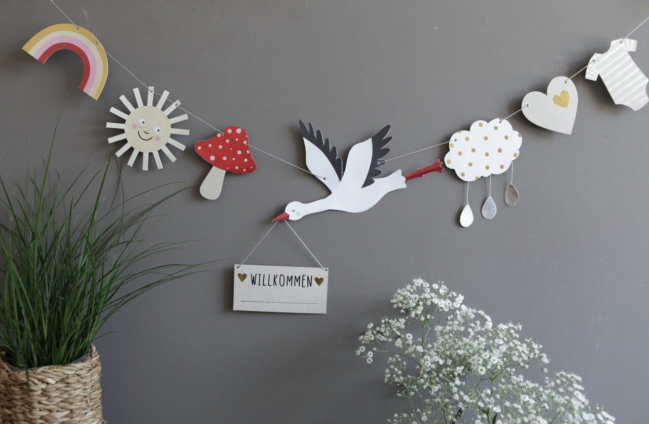 Good old friends Baby Girlande Sonne - Teeliesel Default Title