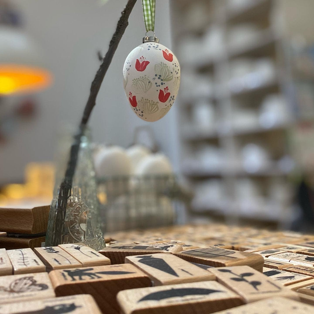 Eier aus roher, weißer Terrakotta - Teeliesel Default Title