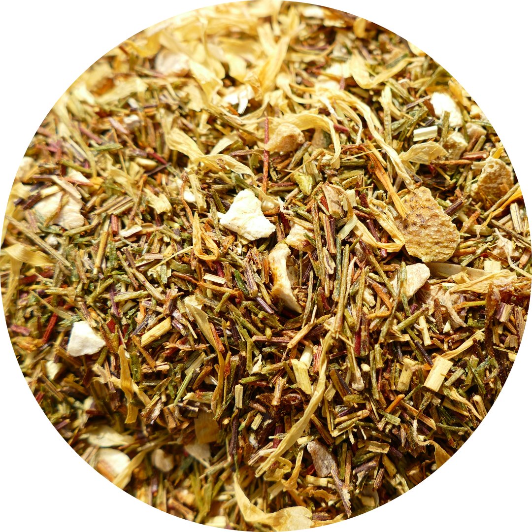 No. 648 Rooibos grün Ingwer-Zitrone - Teeliesel 100 g, 250 g
