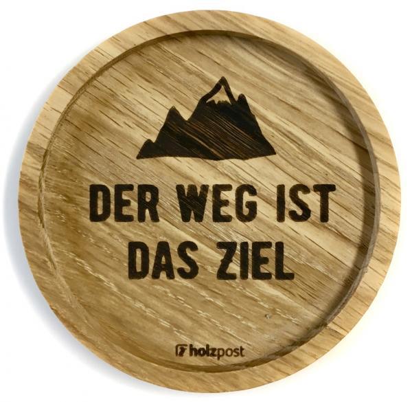 Holzpost Untersetzer "Ziel" - Teeliesel Default Title
