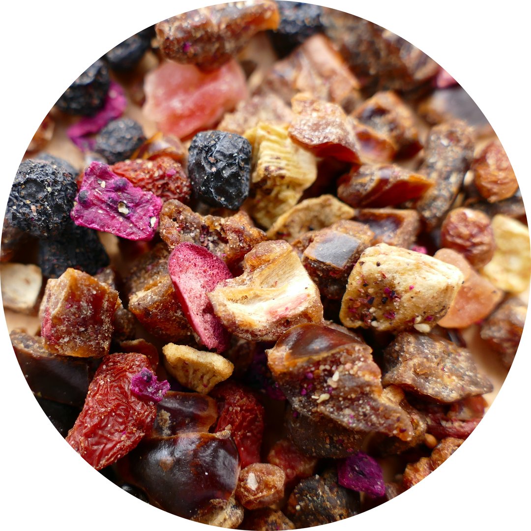 No. 731 Dattelzauber Pitahaya Cranberry (mild) - Teeliesel 100 g, 250 g