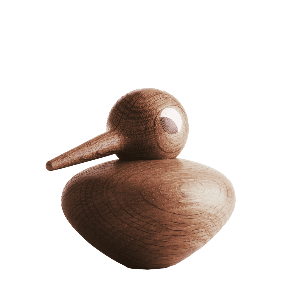 ARCHITECTMADE - BIRD Chubby rundlich, Eiche geräuchert - Teeliesel Default Title