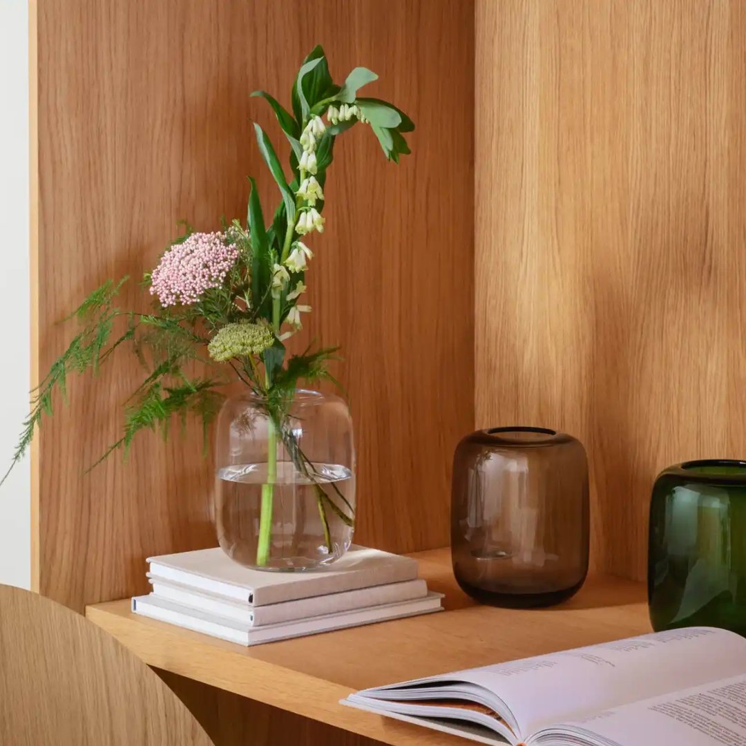 Eva Solo Acorn Vase clear H 16,5 cm - Teeliesel Default Title
