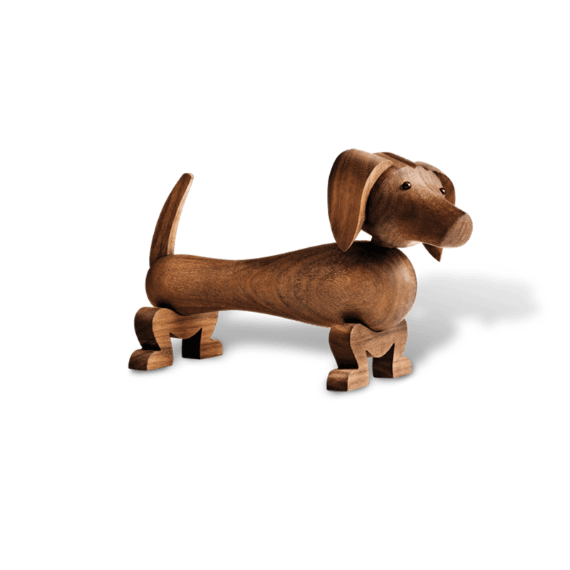 Kay Bojesen Hund I Dackel aus Holz I Dänisches Design
