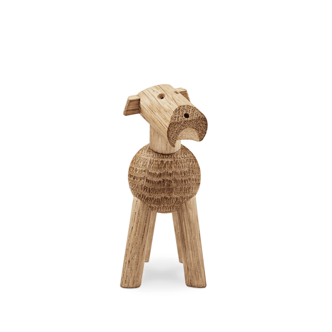 Kay Bojesen Hund Tim, helles Holz - Teeliesel Default Title