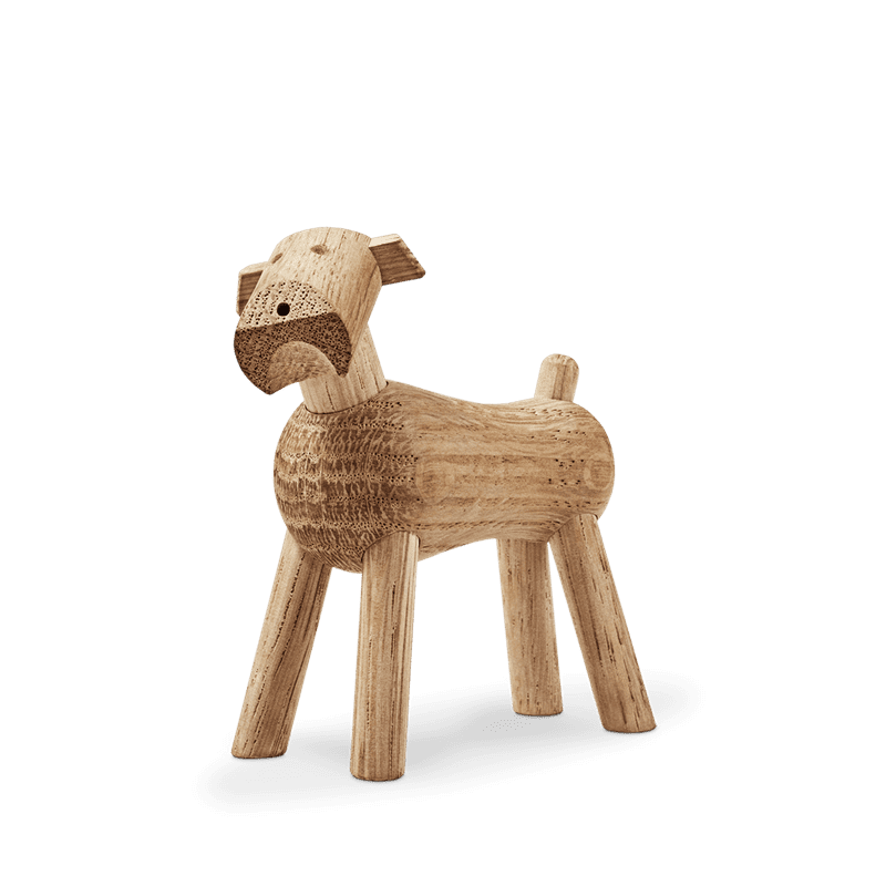 Kay Bojesen Hund Tim, helles Holz - Teeliesel Default Title