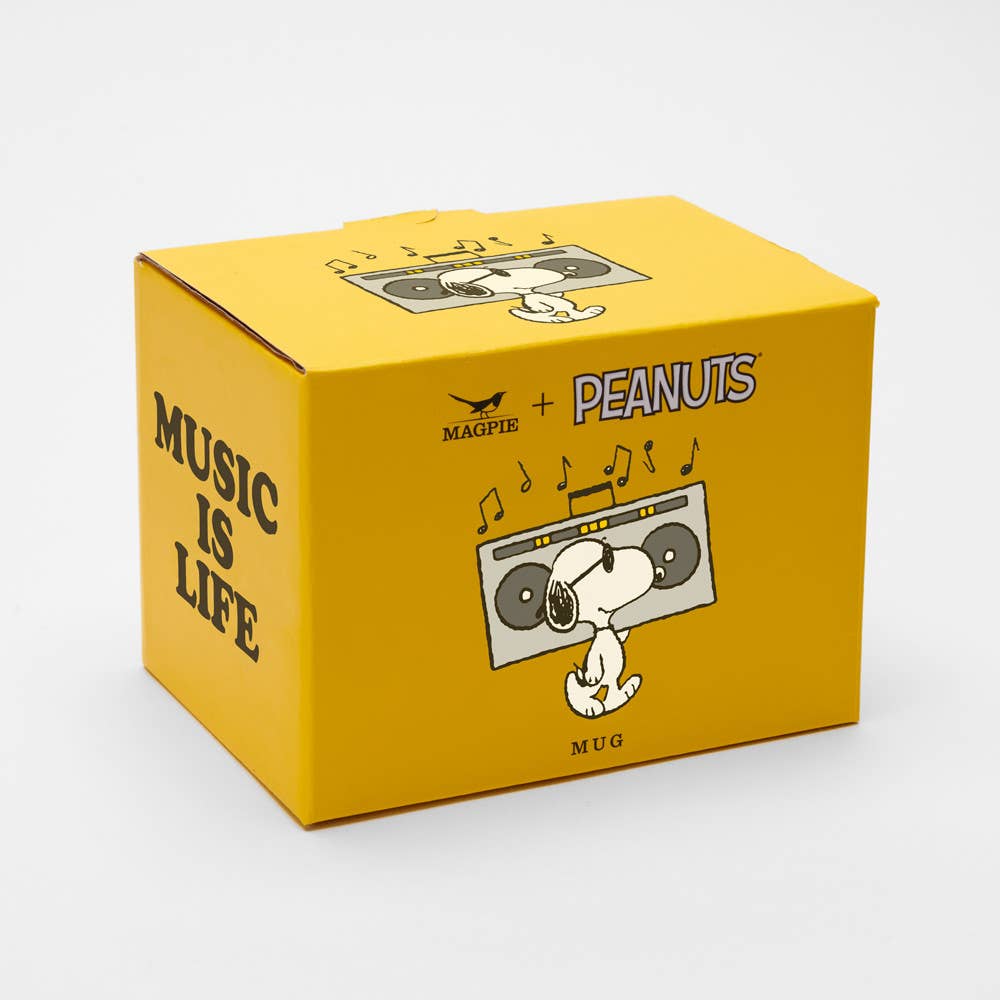Magpie Peanuts Music is Life Tasse