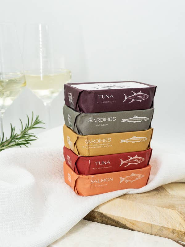 Machado Sardinen mit Zitrone, Rosmarin und Pfeffer