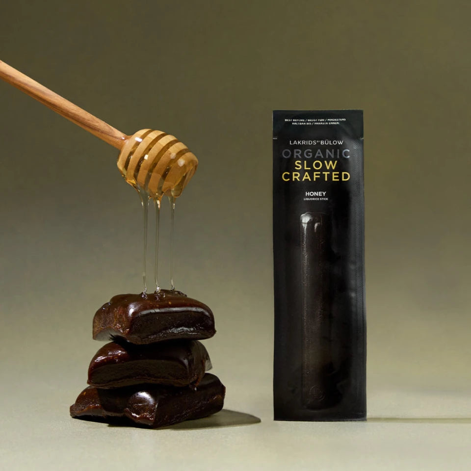 Lakrids by Bülow Honey Slow Crafted Lakrids Stick Bio