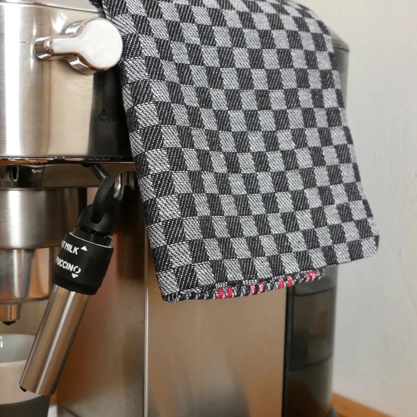 Grubentuch Schwarz Rot