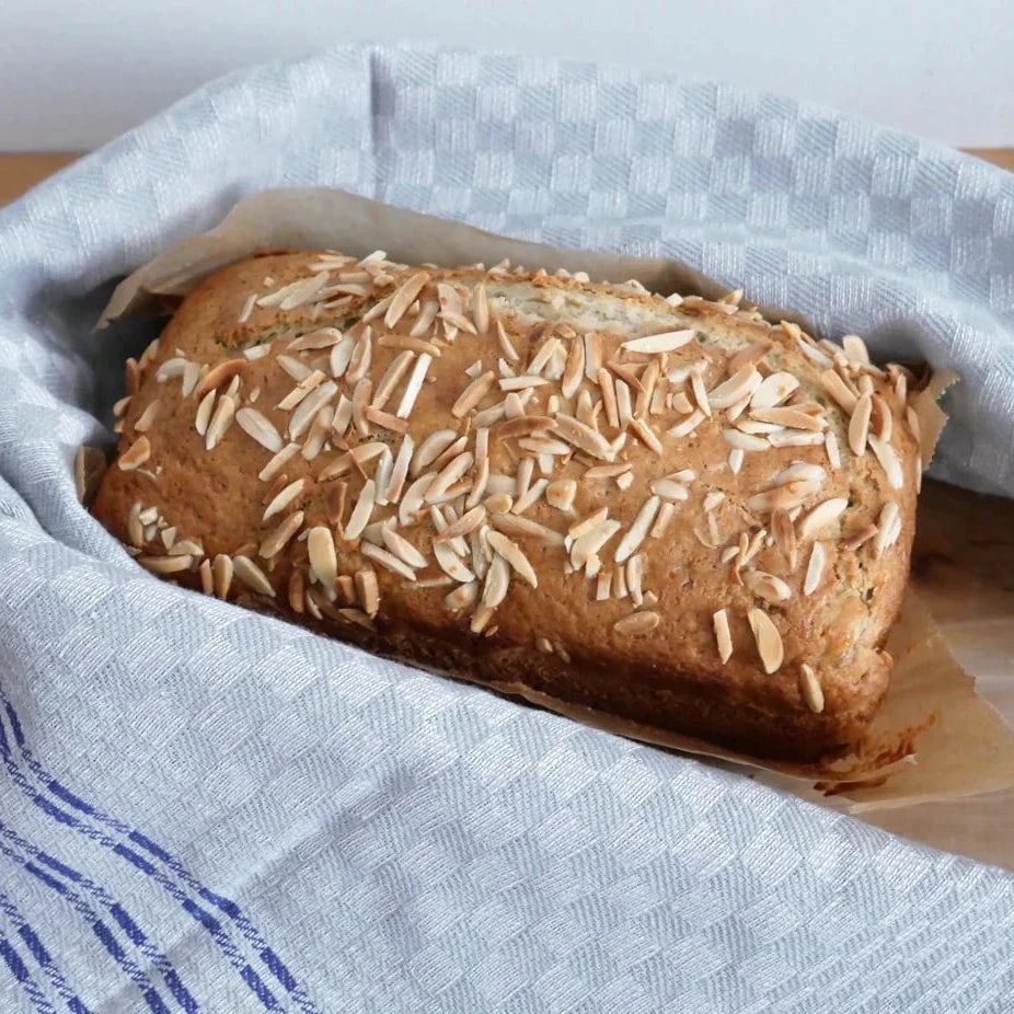 Grubentuch Hellgrau Blau