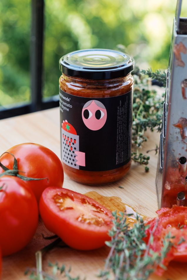 yiayia and friends Tomaten Sauce mit Oregano und Thymian