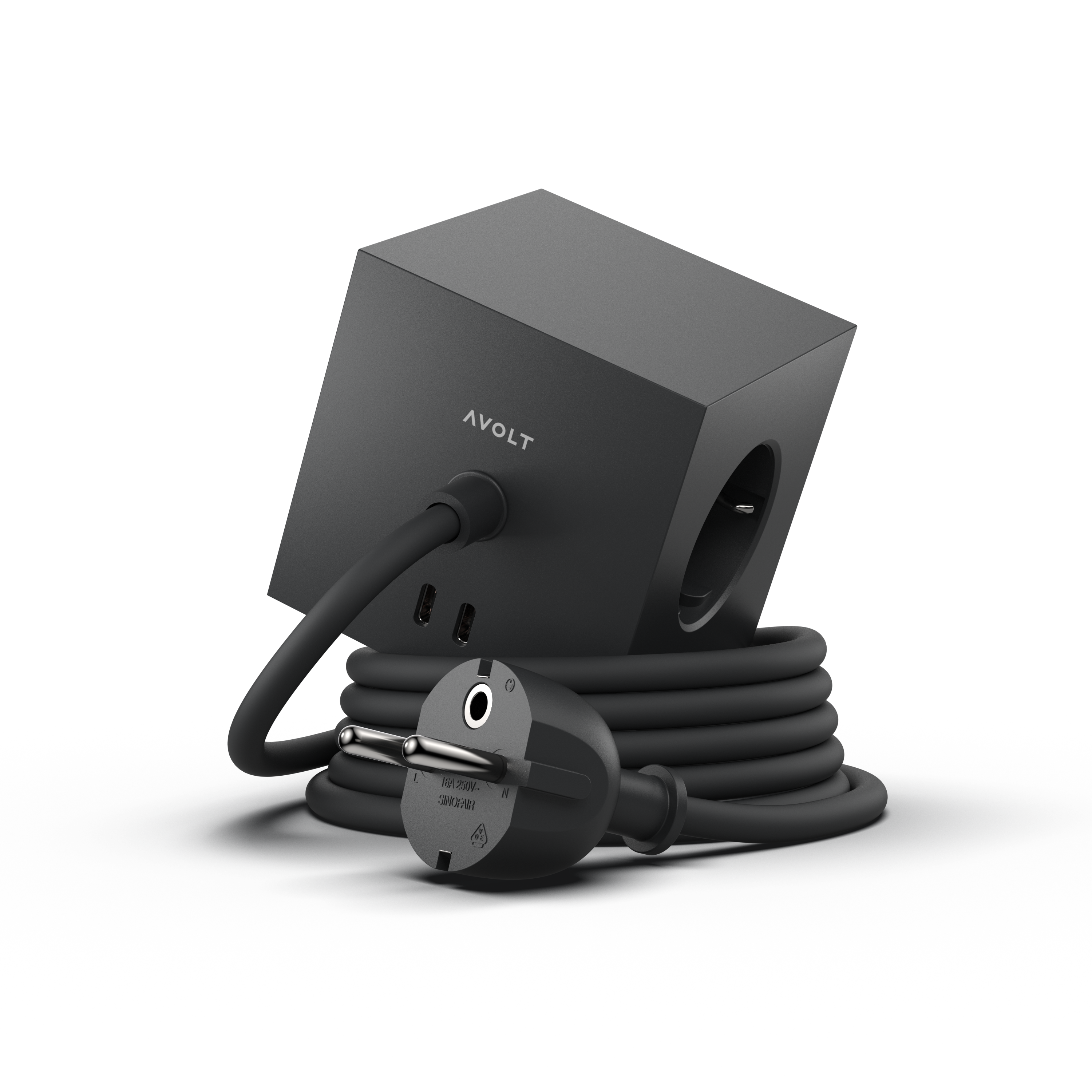 AVOLT Square 1 USB-C Stockholm Black