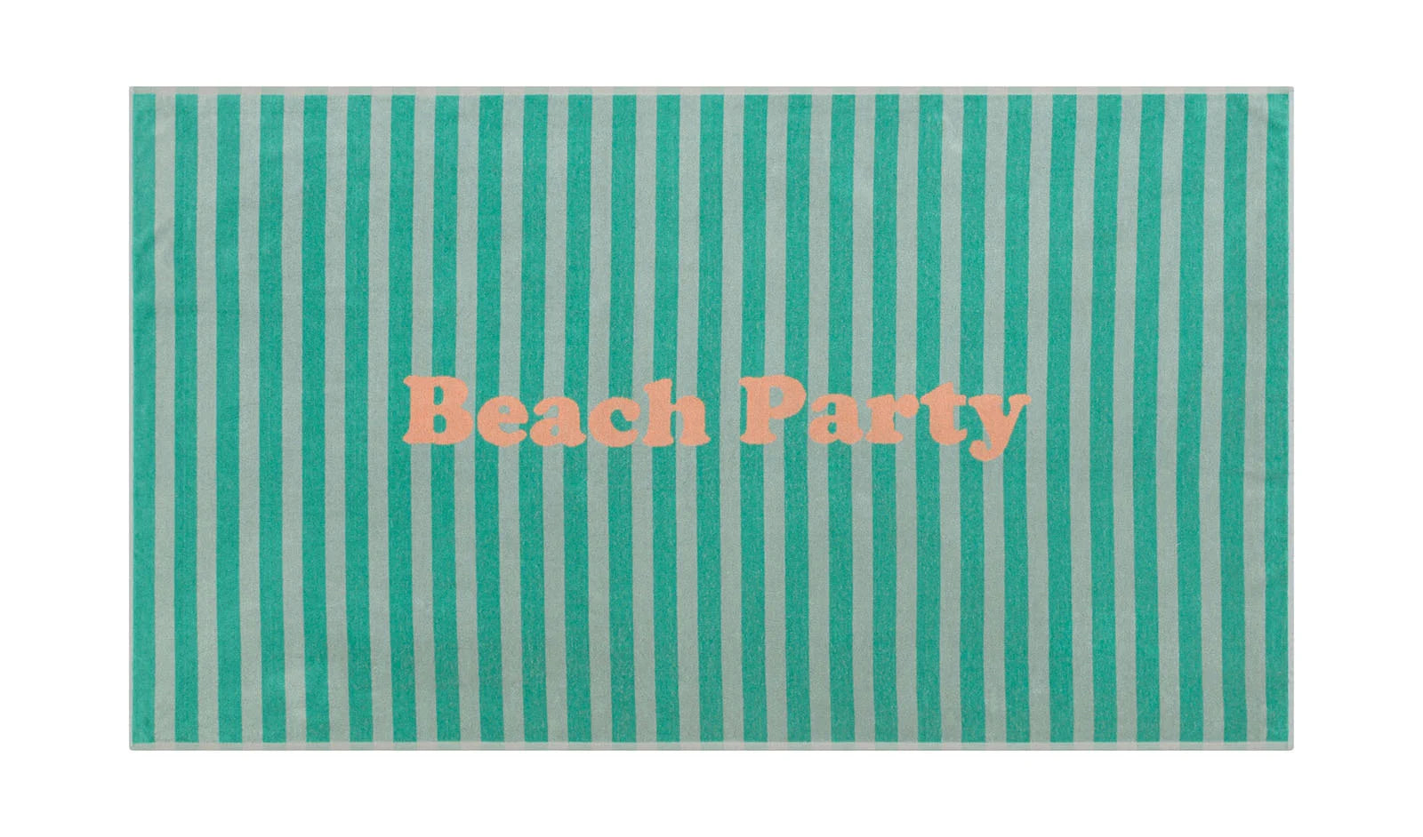 David Fussenegger PLAYA Frottee-Strandtuch Beach Party mint