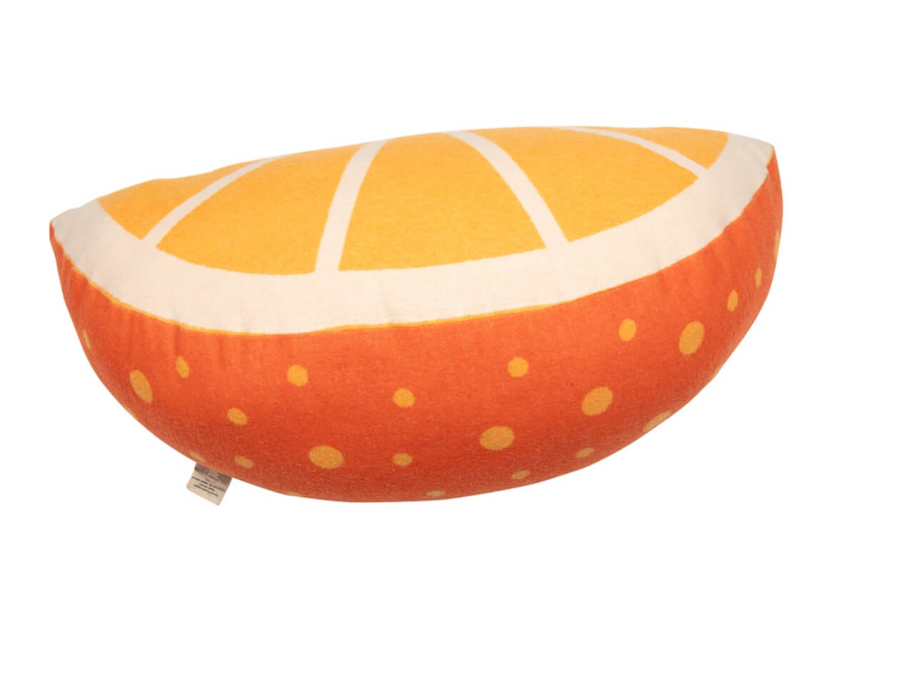 David Fussenegger Silvretta gefülltes Kissen Orange