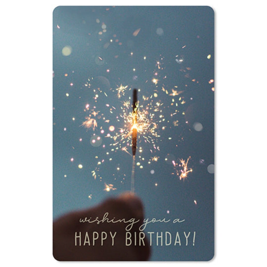 Lunacard Mini Postkarte Wunderkerze