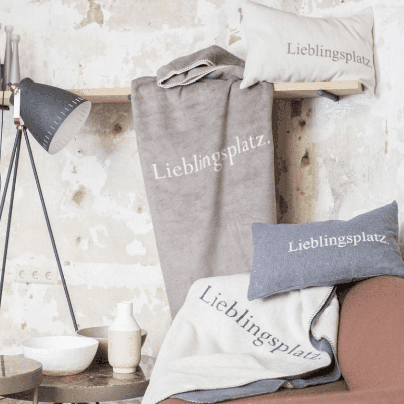 SILVRETTA Kissenhülle Lieblingsplatz