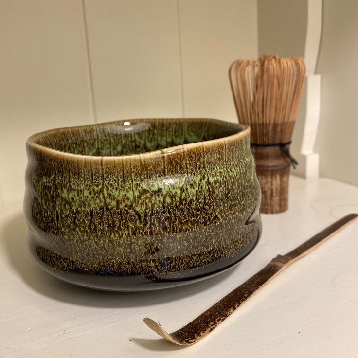 Matcha Schale grün 'Kaya'