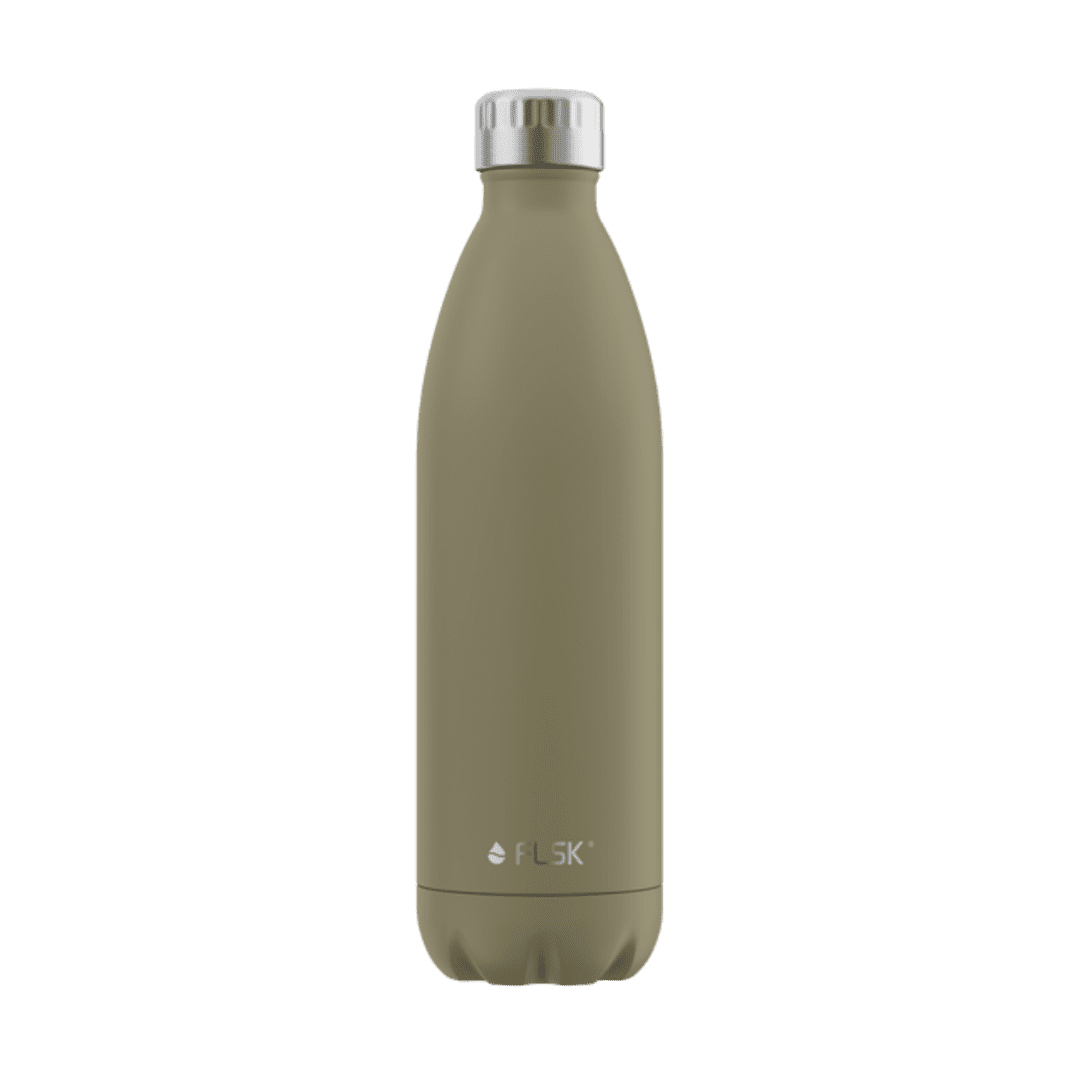 FLSK Isolierflasche Khaki 1000 ml - Teeliesel  Default Title