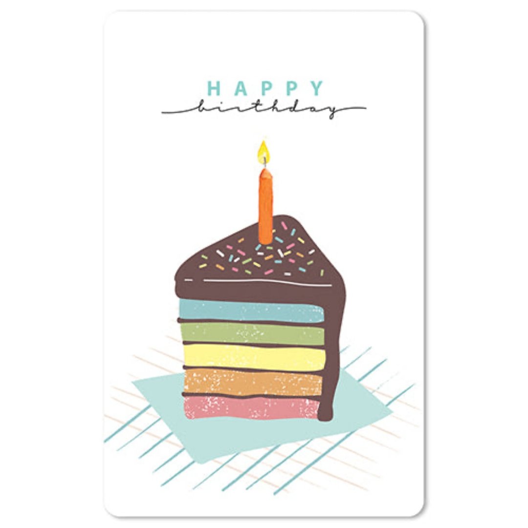 chic mic Mini Postkarte Chocolate Cake - Teeliesel  Default Title