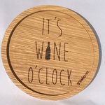 Holzpost It's wine o'clock