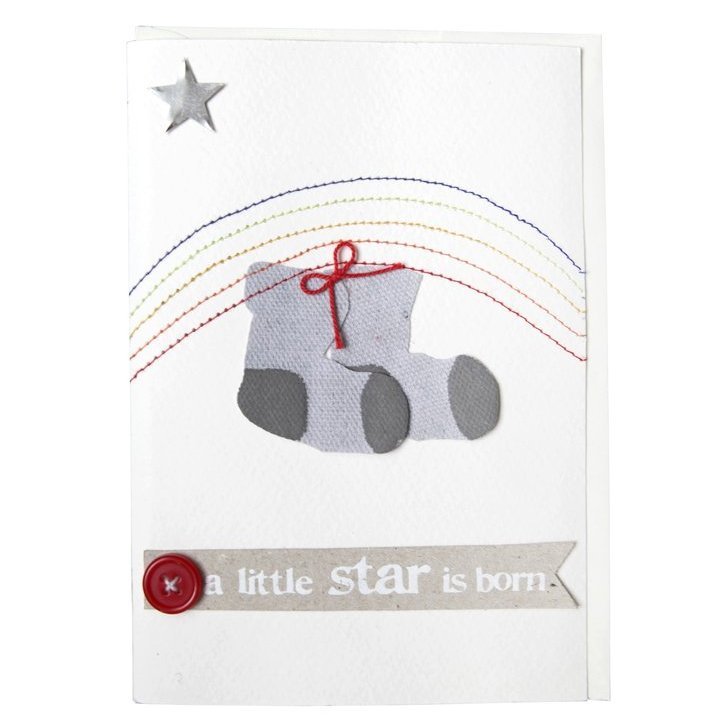 Good old friends Karte Kleines Glück a little star is born